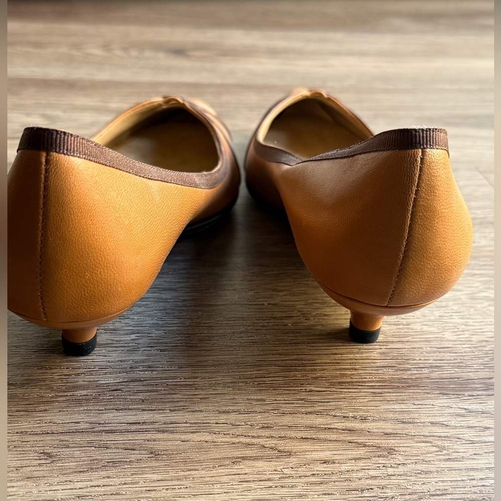 Preview International Pointer Toe Kitten Heel Lea… - image 10